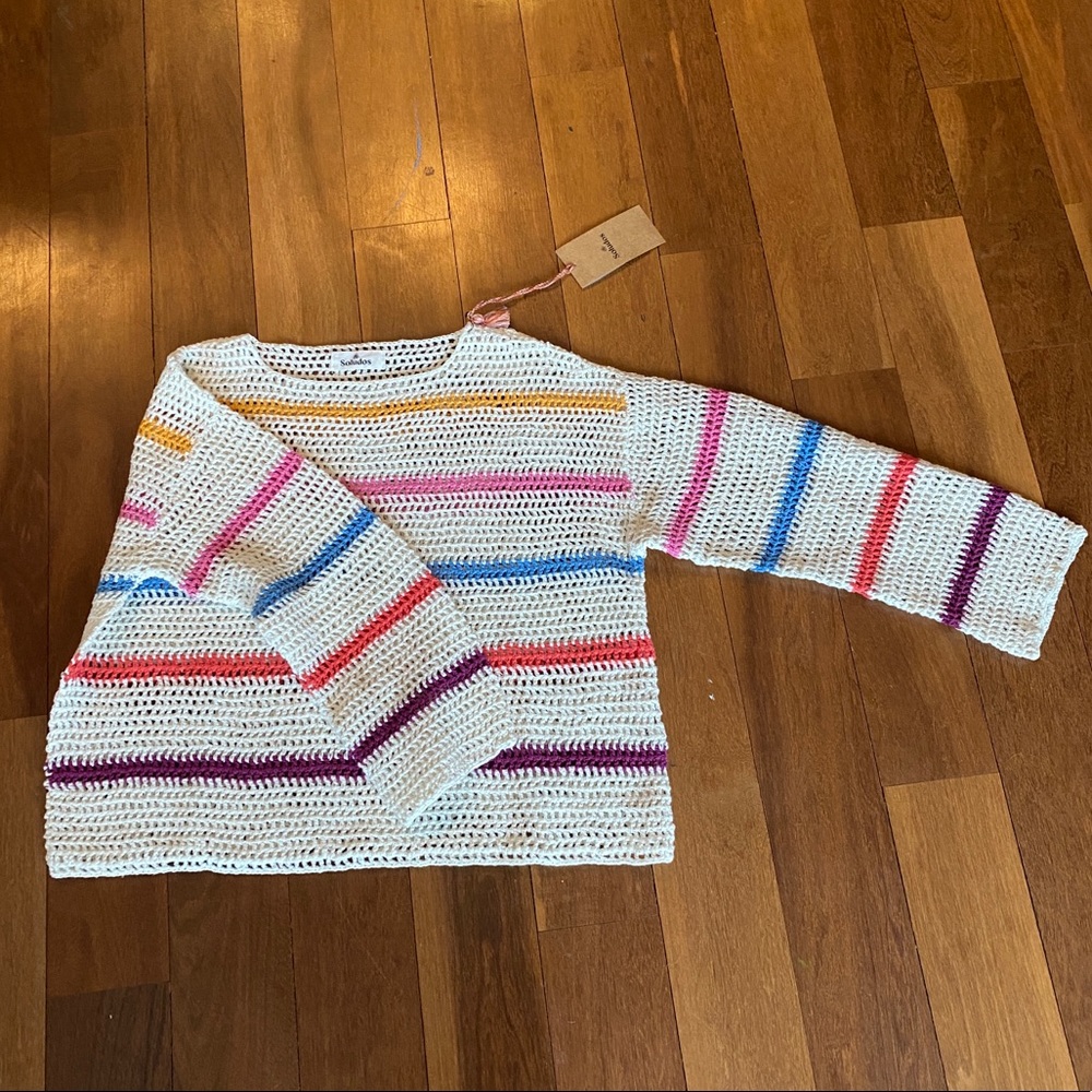 Soludos Handmade Crochet Sweater